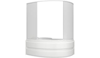 Акриловая ванна Bas Сагра 160x100 см левая без гидромассажа